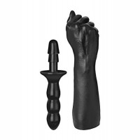 Кулак для фистинга Doc Johnson Titanmen The Fist with Vac-U-Lock Compatible Handle 424*76 мм Черный (SO2809)