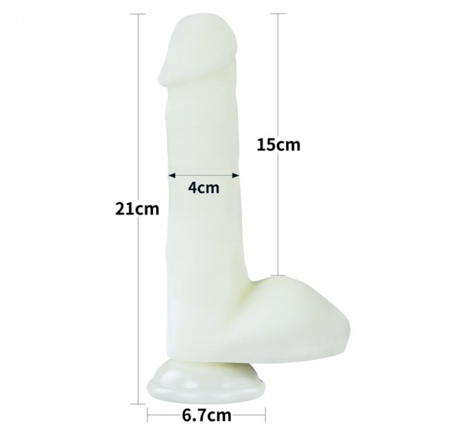 Фаллоимитатор светящийся Lumino Play Silicone Dildo 8.0 Lovetoy