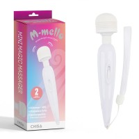 Клиторальный вибростимулятор Chisa Mini Magic Massager 15 см Белый