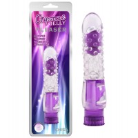 Вибратор с пупырышками Chisa фиолетовый Crystal Jelly Pleaser