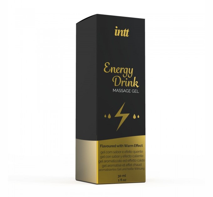 Массажный гель для интимных зон Intt Energy Drink (30 мл) разогревающий