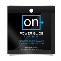 Пробник стимулирующего геля Sensuva - ON Power Glide For Him для усиления эрекции (3 мл) (SO3188G)