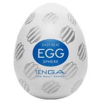 Мастурбатор-яйцо Tenga Egg Sphere с многоуровневым рельефом