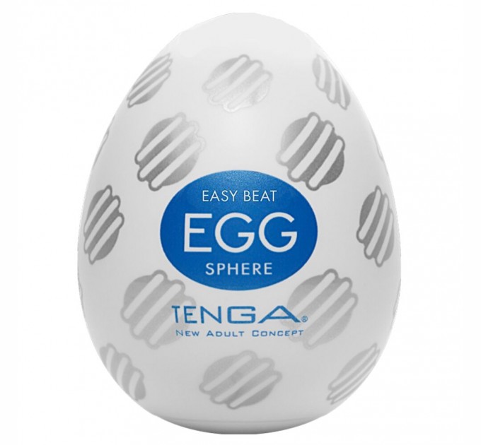 Мастурбатор-яйцо Tenga Egg Sphere с многоуровневым рельефом