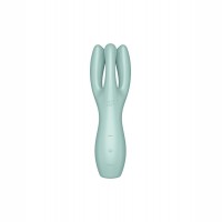 Клиторальный вибратор Satisfyer Threesome 3 Mint с тремя пальчиками