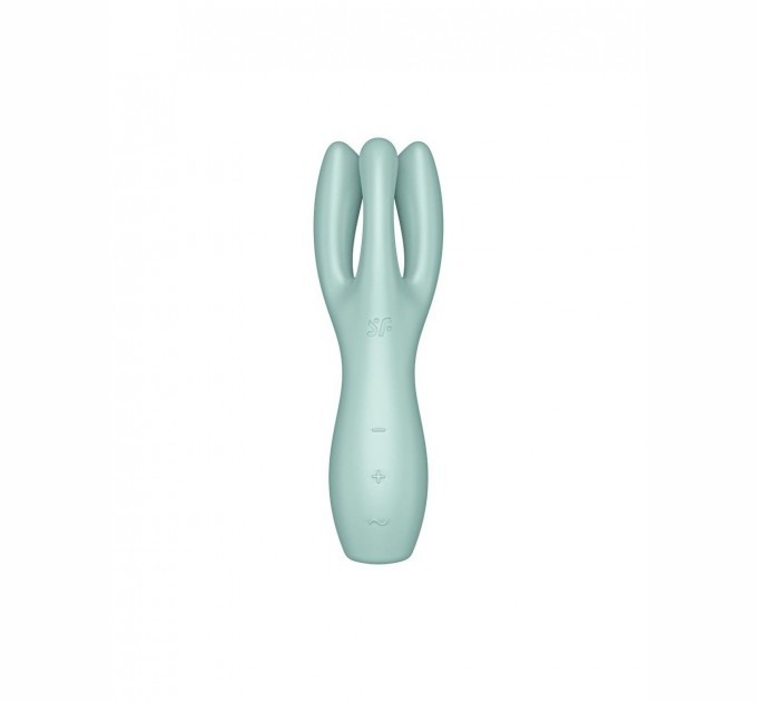 Клиторальный вибратор Satisfyer Threesome 3 Mint с тремя пальчиками