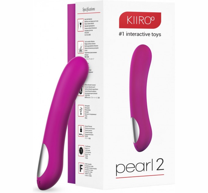 Интерактивный вибратор точки G Kiiroo Pearl 2 Purple