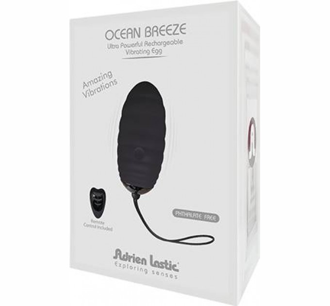 Мини Вибратор Adrien Lastic Ocean Breeze AD40739 Черный (3068161)