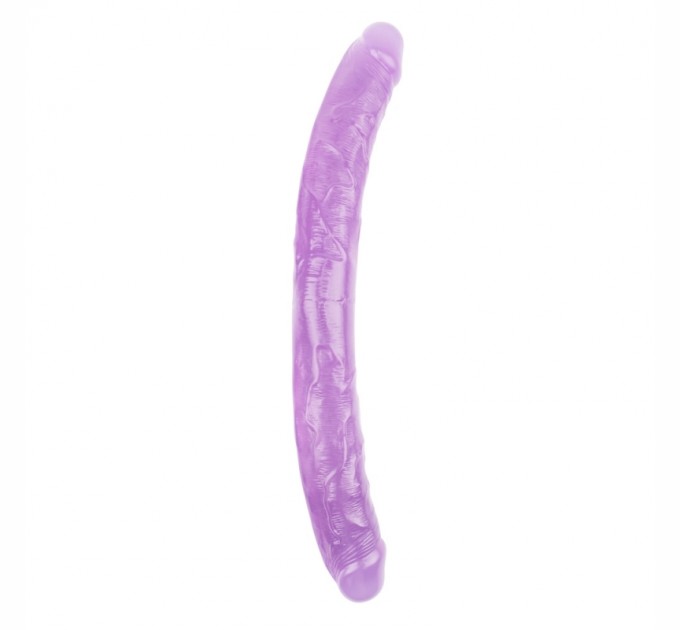 Фиолетовый двухсторонний фаллоимитатор 18 Inch Dildo Chisa