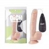 Вибратор на присоске с пультом Stud Realistic Vibrating Dong Flesh 8.2 Cnt