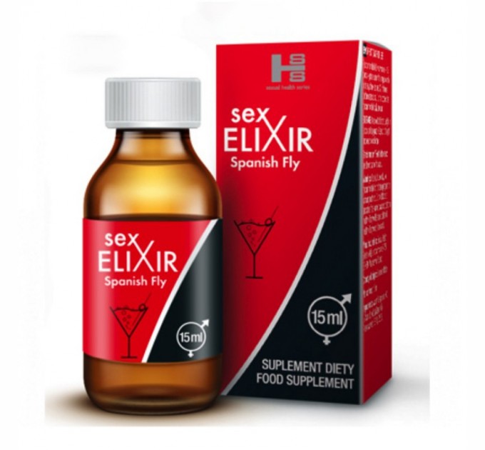 Возбуждающие капли SHS Sex Elixir Spanish Fly 15мл
