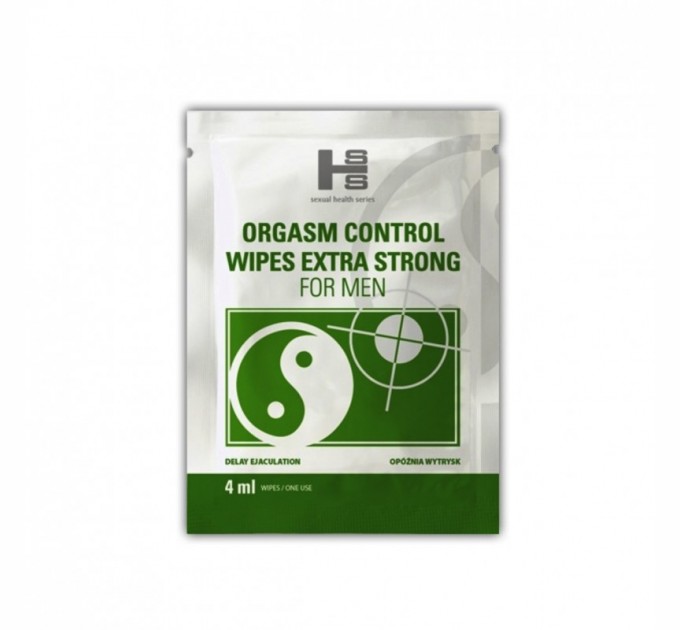 Средство для отсрочки эякуляции SHS Orgasm Control Wipes 6 шт