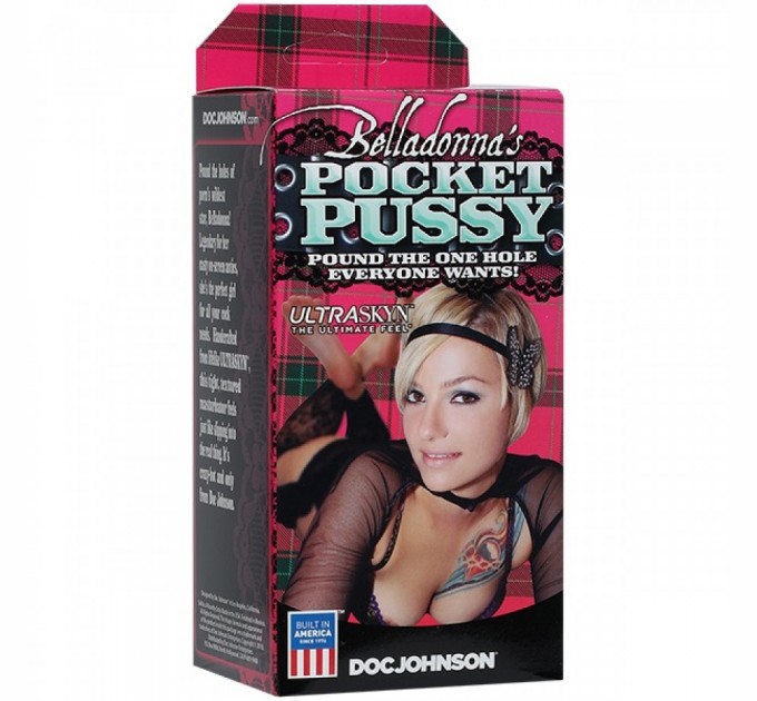 Мастурбатор вагина Doc Johnson Belladonnas Pocket Pussy