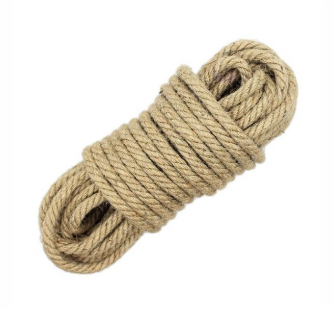 Конопляные канаты Bdsm4u веревка для шибари Hemp Ropes 10м