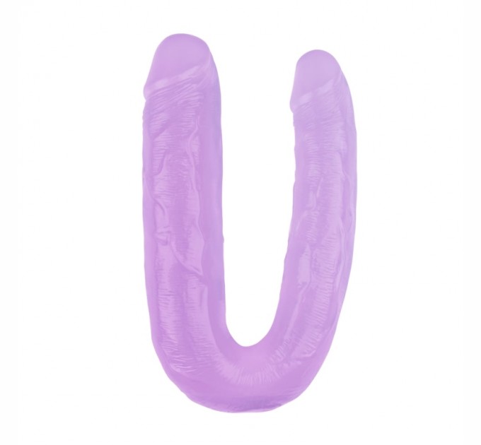 Фиолетовый двойной фаллоимитатор для мастурбации 17.7 Inch Dildo Chisa