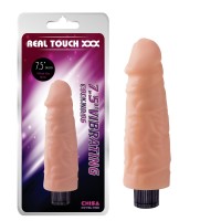 Вибратор телесного цвета 7.5 Vibrating Cock No.06 Chisa