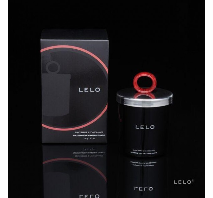 Массажная свеча Lelo Massage Candle Black Pepper & Pomegranate 150 г