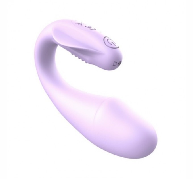 Вибростимулятор для женщин Dolphin Strap-on Purple Cnt