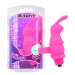 Насадка на палец для вибростимуляции клитора Chisa Sweetie Rabbit Pink