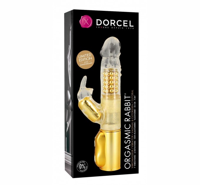 Вибратор Dorcel Orgasmic Rabbit Gold (MD1090)