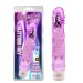 Фиолетовый вибратор Crystal Jelly Glitters Boy Chisa