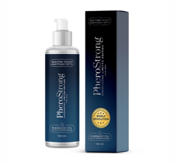 Массажное масло с феромонами PheroStrong Limited Edition for Men Massage Oil 100