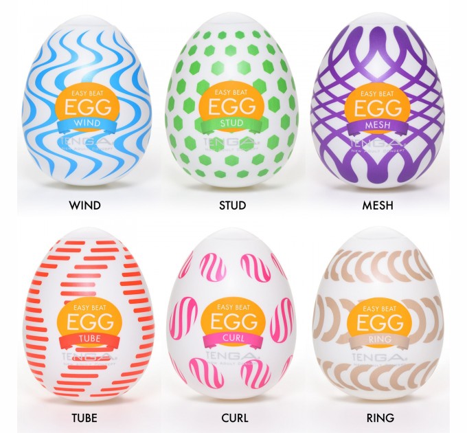 Набор яиц-мастурбаторов Tenga Egg Wonder Pack 6 яиц