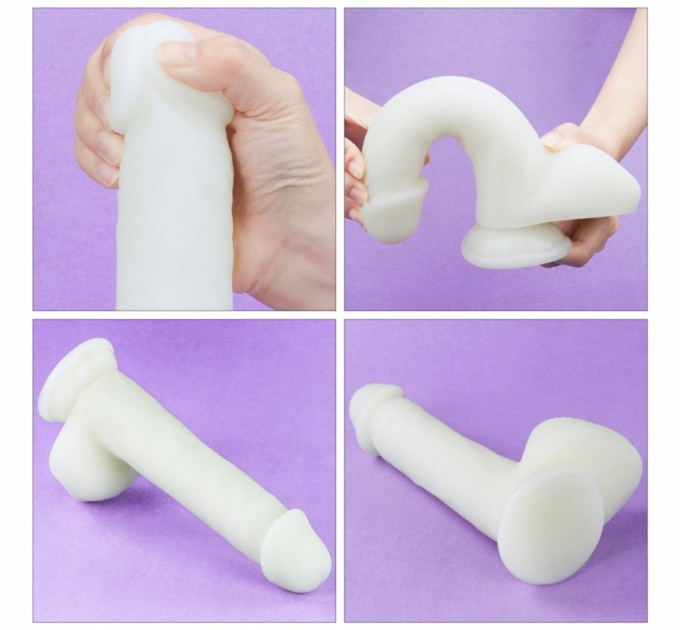 Фаллоимитатор светящийся Lumino Play Silicone Dildo 8.0 Lovetoy