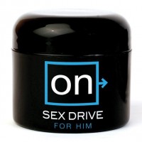 Крем для повышения либидо у мужчин Sensuva ON Sex Drive for Him с натуральными экстрактами (50 мл) (SO3184D)