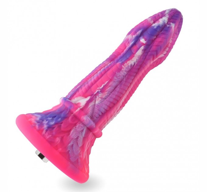 Фаллоимитатор для секс-машин Hismith 10.3″ Silicone Monster Dildo Series система крепления KlicLok