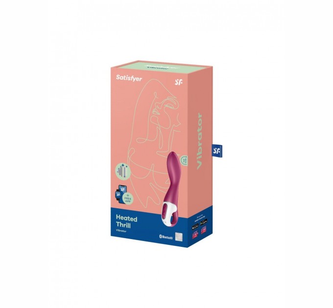 Смарт вибратор точки G Satisfyer Heated Thrill с функцией подогрева