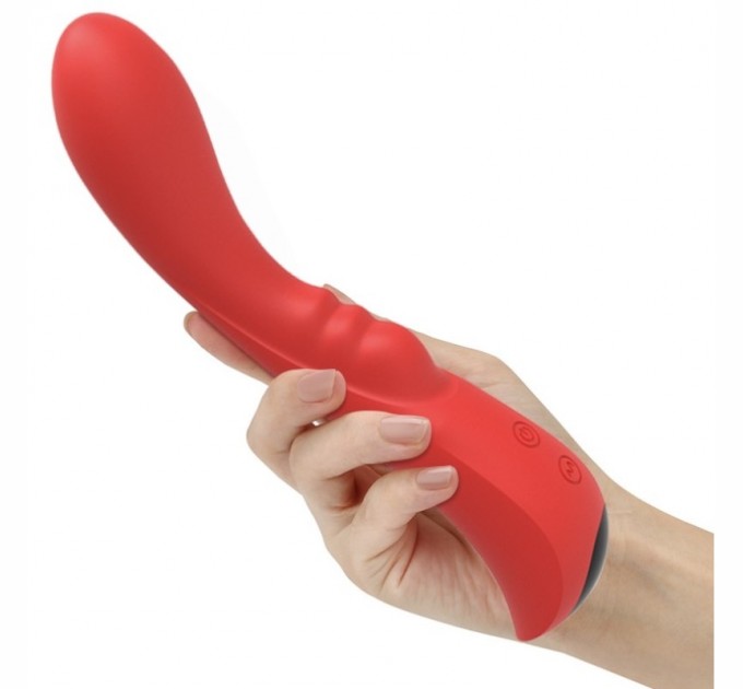 Вибратор для женщин изящной формы G-spot Arouse Red Cnt