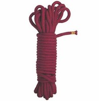 Веревка для связывания Bdsm4u бордовая коттоновая Special Cotton Rope 10 метров