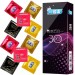 5 разных типов презервативов в одном наборе HBM Group 30 штук