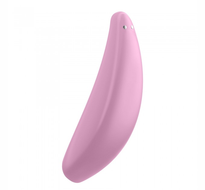 Мощный вакуумный клиторальный стимулятор Satisfyer Curvy 3+