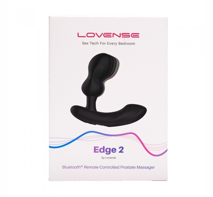 Смарт массажер простаты Lovense Edge 2 Черный