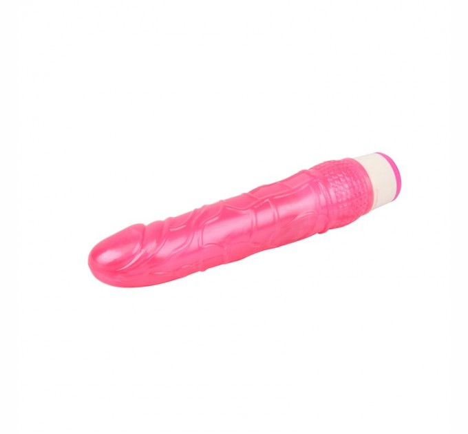 Розовый гелевый мультискоростной вибратор Chisa Wild Penetrator