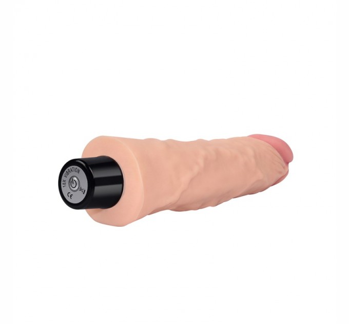 Реалистичный вибратор Lovetoy Real Softee Vibrating Dildo 8.0