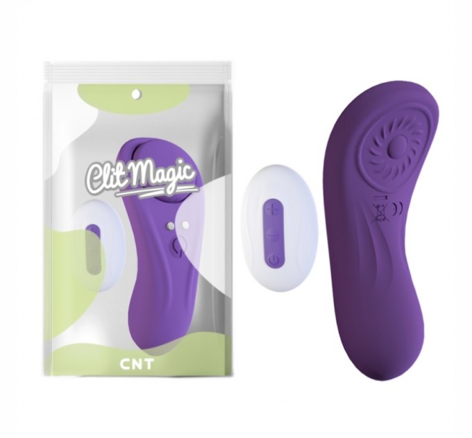 Вибростимулятор в женские трусики Magnetic-Stay Panty Vibe Purple Cnt