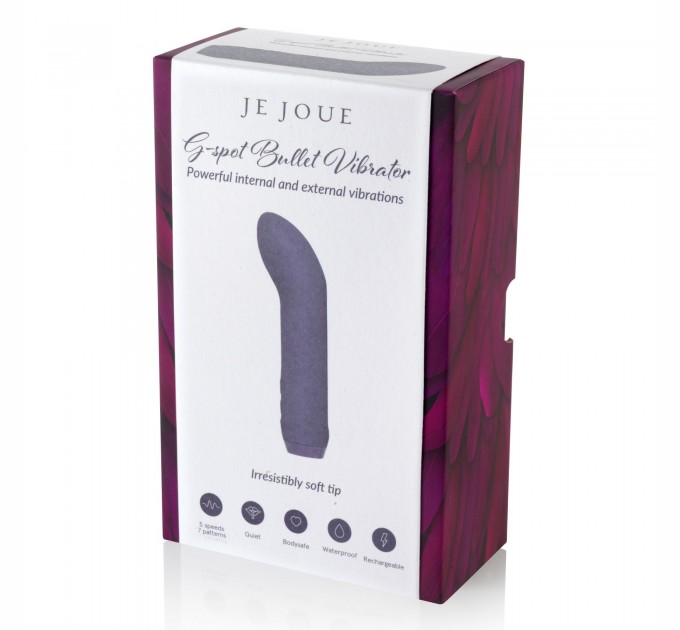 Премиум вибратор Je Joue - G-Spot Bullet Vibrator Purple с глубокой вибрацией