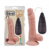 Реалистичный вибратор на присоске и пультом Beginners Dildo Vibrator Flesh Chisa