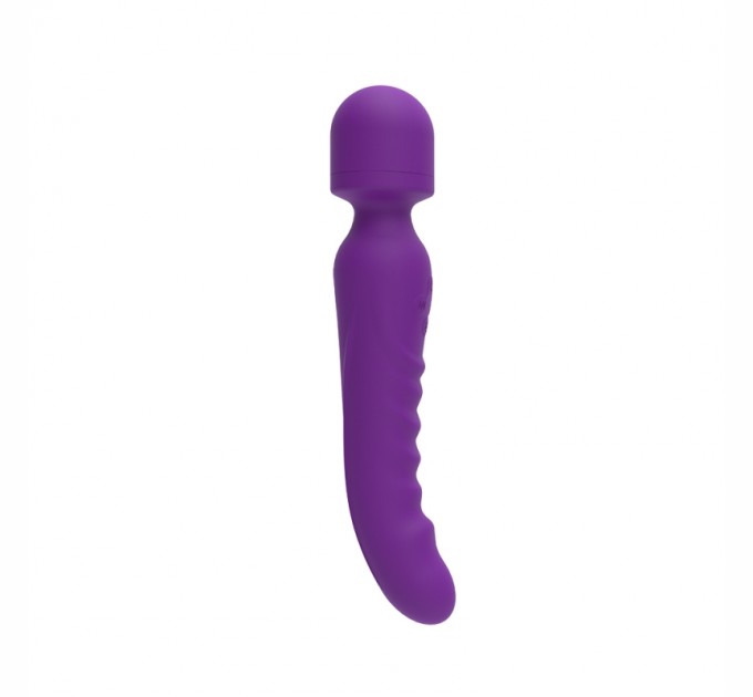 Клиторально-вагинальный двойной вибромассажер Pleasure Spreader Wand Pulple Chisa