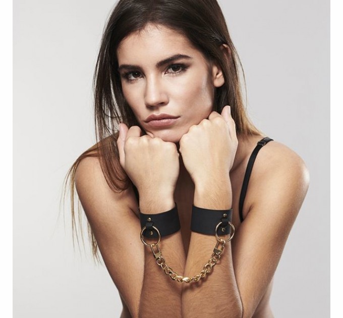 Наручники Bijoux Indiscrets MAZE - Wide Cuffs Black