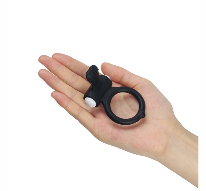 Силиконовое кольцо на пенис для стимуляции клитора Lovetoy Power Clit Silicone Cockring