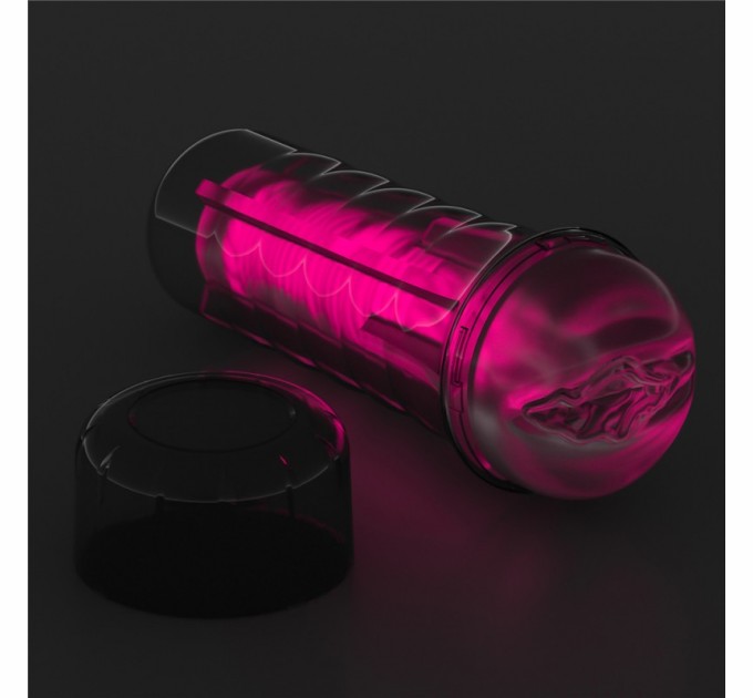 Мастурбатор для мужчин Lovetoy Lumino Play Masturbator Pink Glow 8.5