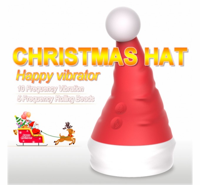 Вибростимулятор для женщинSanta Cap Red Cnt