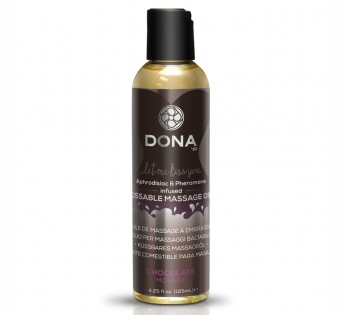 Массажное масло DONA Kissable Massage Oil Chocolate Mousse 110 мл (SO1535)