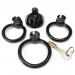 Пояс верности для мужчин Excited Finger Caress Chastity Device Black Bdsm4u