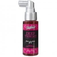 Спрей для минета со вкусом клубники Doc Johnson GoodHead Deep Throat Spray Sweet Strawberry 59 мл (SO2801)