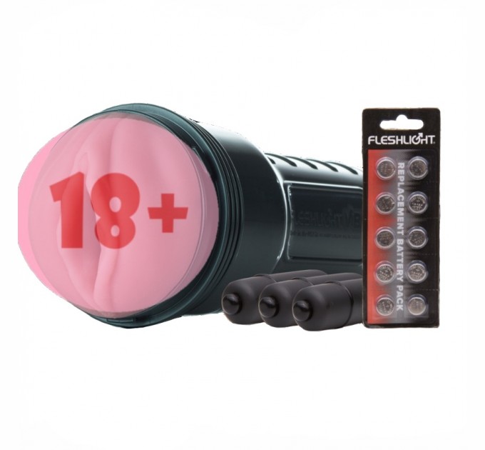 Мастурбатор Fleshlight Vibro Pink Lady Touch (F17347)